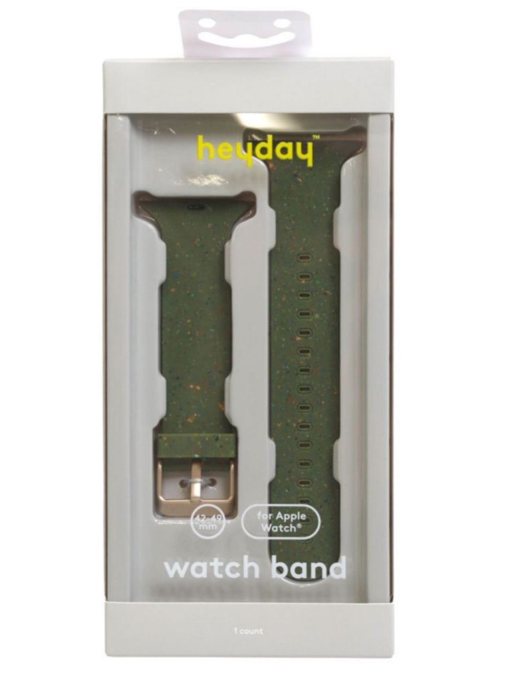 Heyday Watch Band For Apple Watch 42-49 Mm Green - Fitness and Athletics NEW